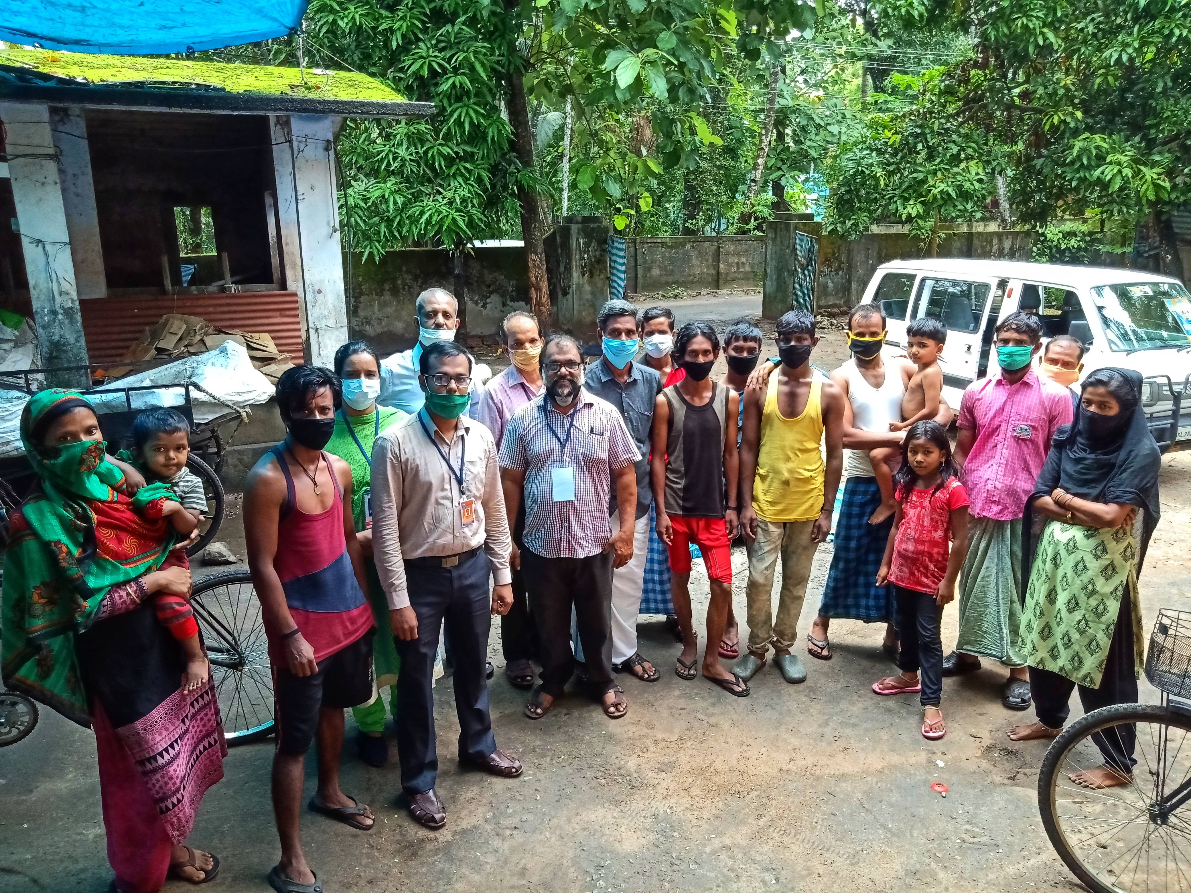 Agape Center team and community members